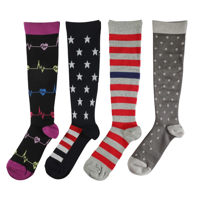 Wholesale Custom Logo Sports Man Professional Socks Cushion Men Outdoor Athletic Pressure Running Stocking Compression Socks