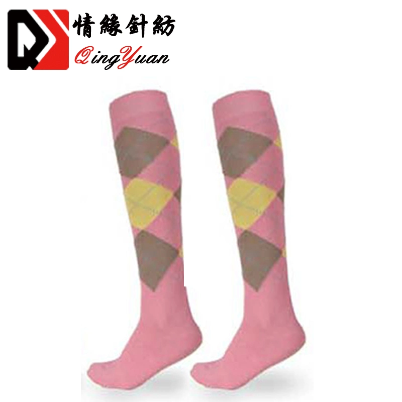 Socks Women Custom Logo Horses Athletic Knee High Equestrian Socks